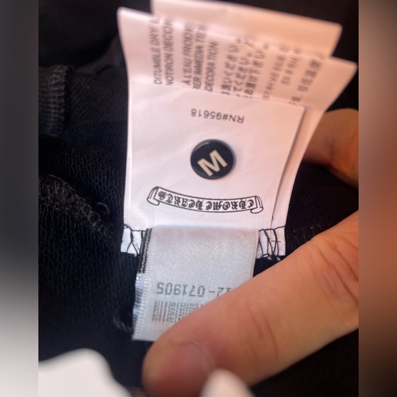 Chrome Hearts Horseshoe Floral Cross Sleeve Zip Up Hoodie - Picture 4 of 7